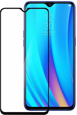 GDBUY Edge To Edge Tempered Glass for Realme 3 Pro, OPPO A7(Pack of 1)