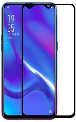 Pannu Edge To Edge Tempered Glass for Oppo K1(Pack of 1)