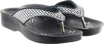 Aerosoft Women Slippers(Black , 36)