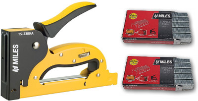 Miles TS-2380 Tracker with 23/8 H Stapler Pins -Set of 2 Cordless  Stapler