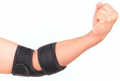 keycraze long lasting perfect fit Elbow Support(Black)