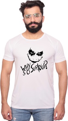 NITYANAND CREATIONS Printed Men Round Neck White T-Shirt