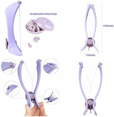 PGK TRADERS Slique EyebroW And Body Hair Threading Removal Epilator System Kit