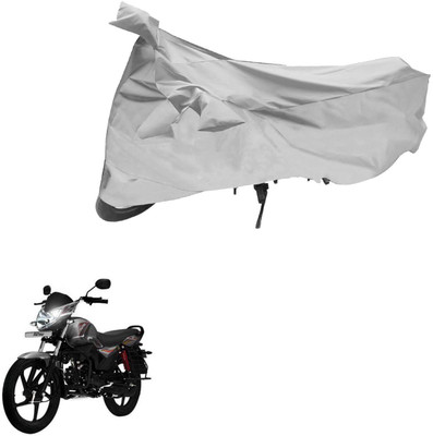 AutoVision Two Wheeler Cover for Mahindra(Pantero, Silver)
