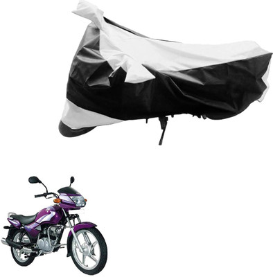 AK Art Two Wheeler Cover for TVS(Star City, Black, Silver)