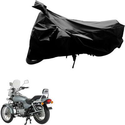 AutoVision Two Wheeler Cover for Bajaj(Avenger 220 DTS-i, Black)
