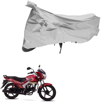 AutoVision Two Wheeler Cover for Mahindra(Centuro, Silver)