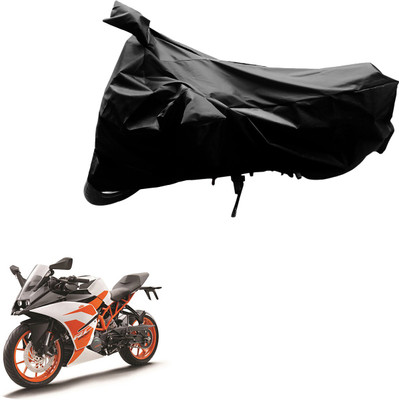 AK Art Two Wheeler Cover for KTM(RC 200, Black)