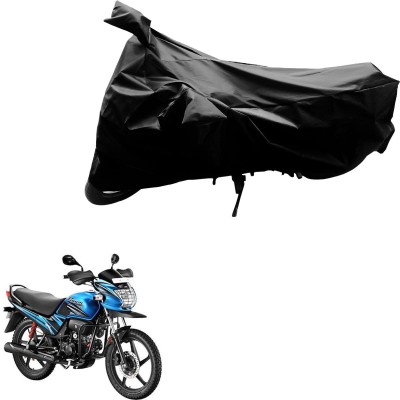 PRIMEAUTOZ Two Wheeler Cover for Hero(Passion Pro, Black)