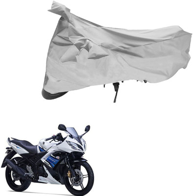 AutoVision Two Wheeler Cover for Yamaha(YZF R15 S, Silver)