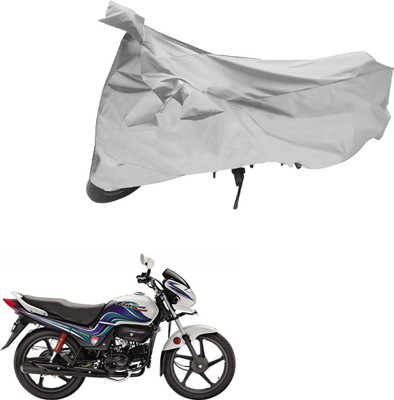 AutoVision Two Wheeler Cover for Hero(Splendor NXG, Silver)