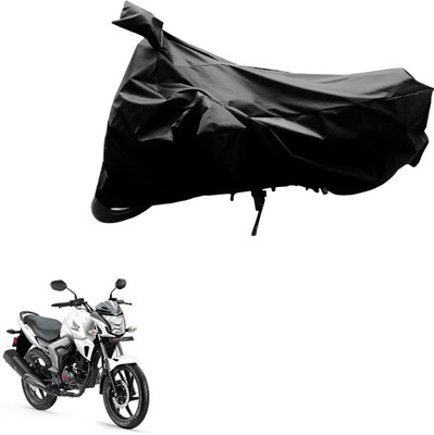 PRIMEAUTOZ Two Wheeler Cover for Honda(Trigger, Black)