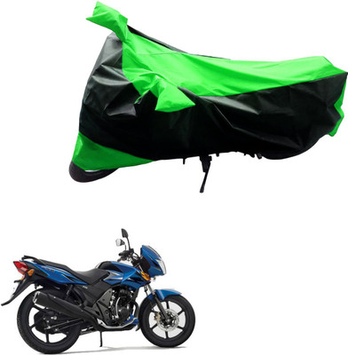 MMSSTAR Waterproof Two Wheeler Cover for TVS(Flame, Black, Green)