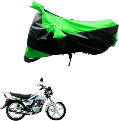 MMSSTAR Waterproof Two Wheeler Cover for Suzuki(Heat, Black, Green)