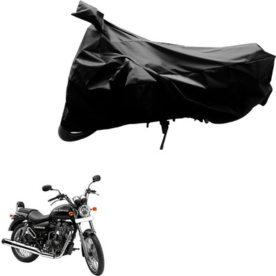 AutoVision Two Wheeler Cover for Royal Enfield(Thunderbird 500, Black)