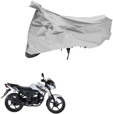AutoVision Two Wheeler Cover for Yamaha(SZ-S, Silver)