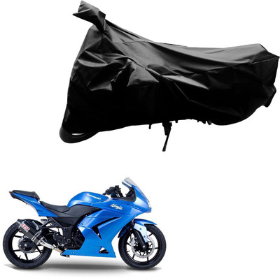 AK Art Two Wheeler Cover for Kawasaki(Ninja 250, Black)