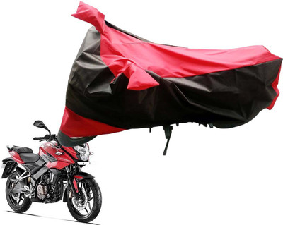 JVG Two Wheeler Cover for Bajaj(Pulsar, Black, Red)