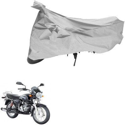Ak Automotive Two Wheeler Cover for Bajaj(CT100, Silver)