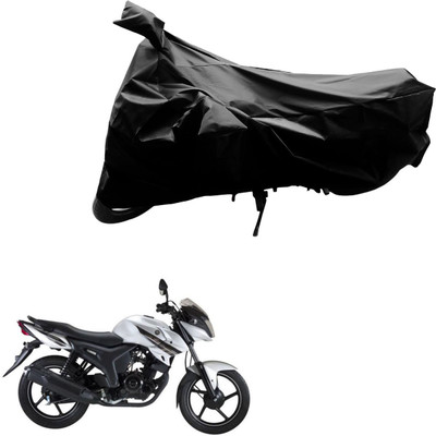 Ak Automotive Two Wheeler Cover for Yamaha(SZ-S, Black)