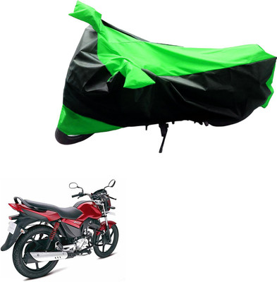 AK Art Two Wheeler Cover for Mahindra(Stallio, Black, Green)