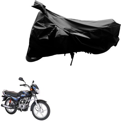 PRIMEAUTOZ Two Wheeler Cover for Bajaj(Platina, Black)