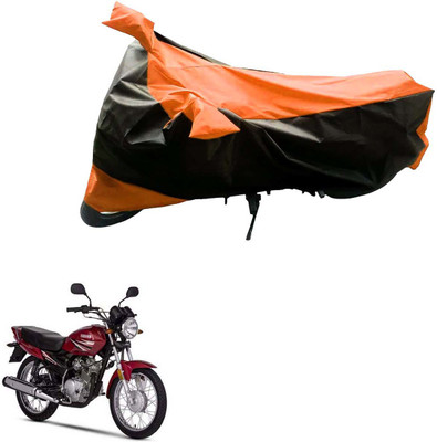 Ak Automotive Two Wheeler Cover for Honda(CD Dawn, Black, Orange)