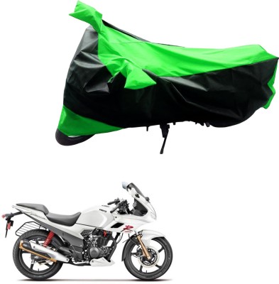 JVG Two Wheeler Cover for Hero(Karizma, Black, Green)