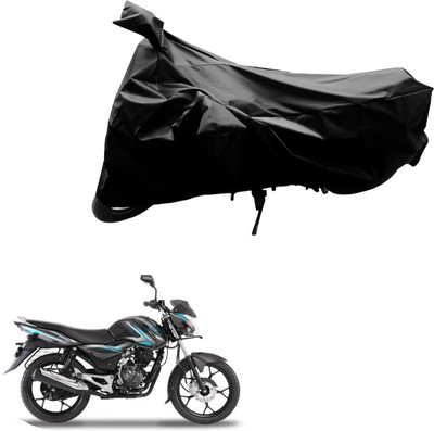 PRIMEAUTOZ Two Wheeler Cover for Bajaj(Discover 100 DTS-i, Black)