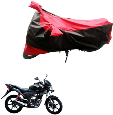 Ak Automotive Two Wheeler Cover for Honda(CB Twister, Black, Red)