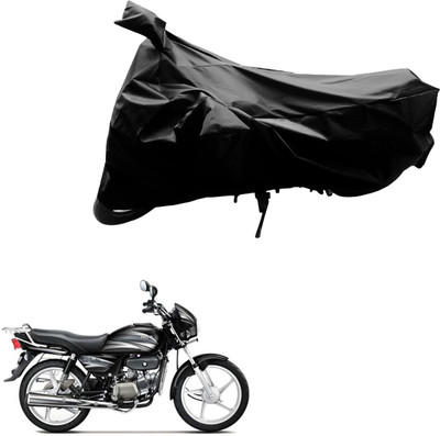 AutoVision Two Wheeler Cover for Hero(Splendor Pro, Black)
