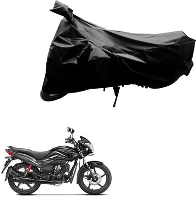 AutoVision Two Wheeler Cover for Hero(Passion Xpro, Black)