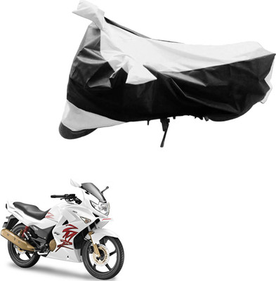 PRIMEAUTOZ Two Wheeler Cover for Hero(Karizma ZMR, Black, Silver)