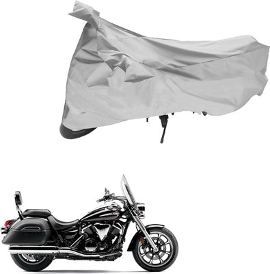 AutoVision Two Wheeler Cover for TVS(Star, Silver)