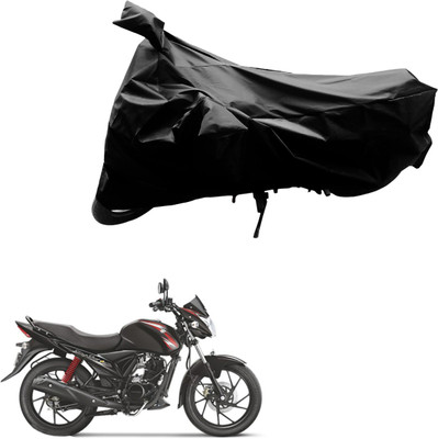 Ak Automotive Two Wheeler Cover for Suzuki(Sling, Black)