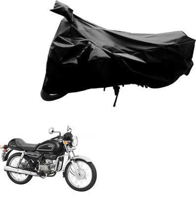 AutoVision Two Wheeler Cover for Hero(Splendor Pro Classic, Black)