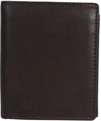 Leatherman Fashion Women Brown Genuine Leather Wallet(8 Card Slots)