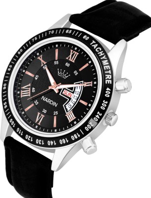 Nardin NWS412 Designer Black Dial Analog Watch  - For Men