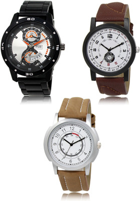REMIXON New latest Designer Combo of 3 Analog Watch  - For Men