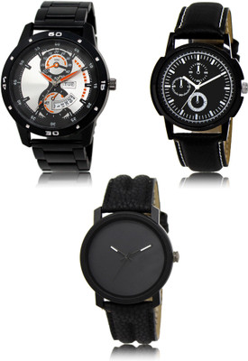 FERRIZZO New latest Designer Combo of 3 Analog Watch  - For Men