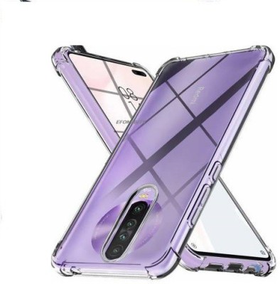 DOTCASE Back Cover for POCO-X2(Transparent, Shock Proof)