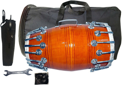 GT manufacturers Free Full Tool Kit 3623 Nut & Bolts Dholak(Orange)