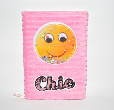 ONRR Collections fur Regular Diary yes 100 Pages(Pink)