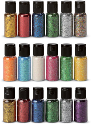 Elecsera Eye Shadow Glitter Powder Set(Multicolor)