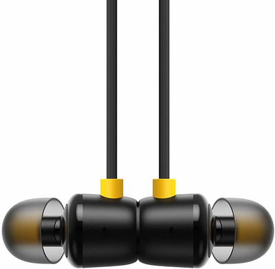 DICSOO All Mobile Headset Sport Magnetic Stereo with Mic Wired Headset(Black, In the Ear)