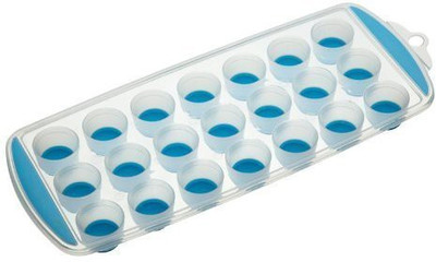 Skywalk Multicolor Plastic Ice Cube Tray(Pack of2)