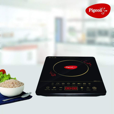 Pigeon Acer plus Induction Cooktop Induction Cooktop (Black, Touch Panel)