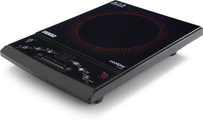 USHA CJ 1600XPC Induction Cooktop (Black, Push Button)