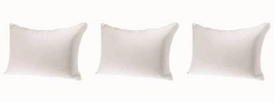 Changers Polyester Fibre Solid Sleeping Pillow Pack of 3(White)