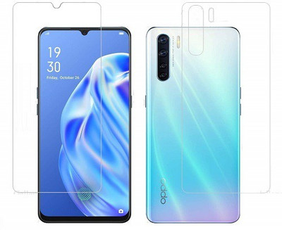 Bodoma Back Screen Guard for Oppo F15(Pack of 2)